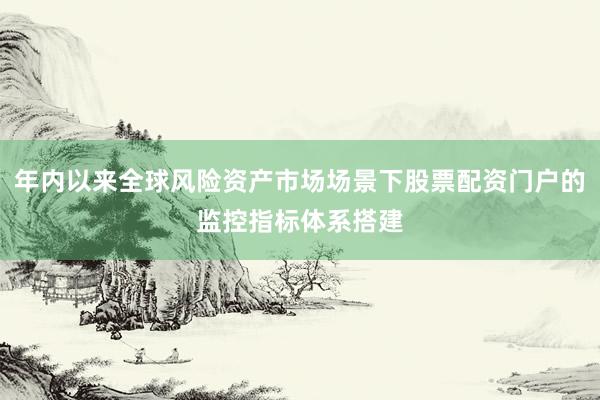 年内以来全球风险资产市场场景下股票配资门户的监控指标体系搭建